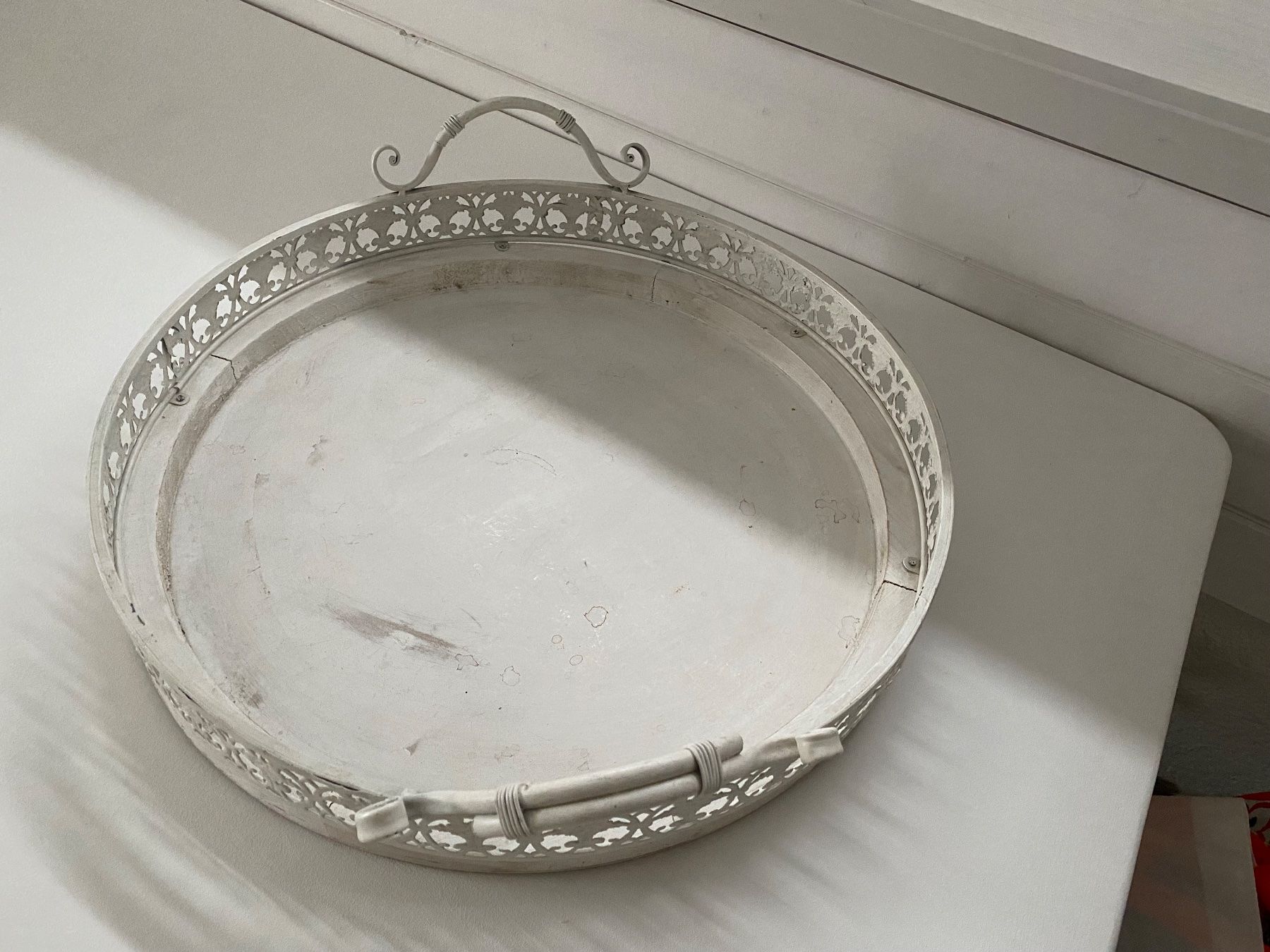 Tutte le decorazioni: Dekotabletablett Shabby Chic 50 cm – Usato da Buchs ZH venduto da Sten7 5