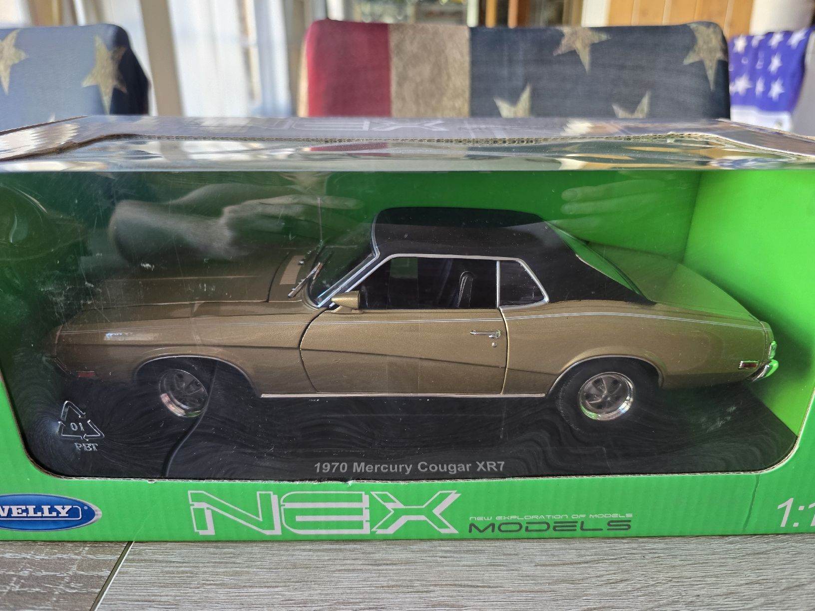 Mercury Modellini d'auto: 70'Mercury Cougar XR7 1:18 – Nuovo e nell'imballaggio originale da Goldingen venduto da Muscle_Cars84 1