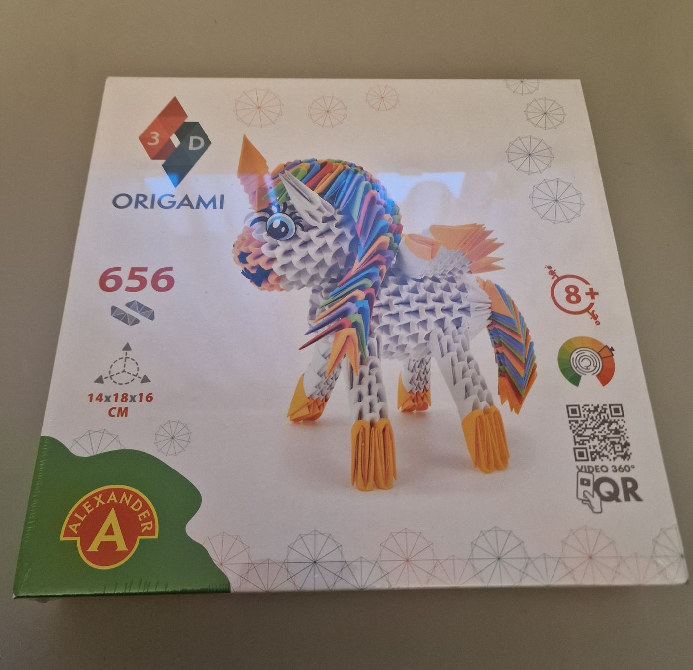 Kit bricolage: 3D Origami Einhorn Bastelset Neu – Nuovo e nell'imballaggio originale da Oberuzwil venduto da aseinkaufswelt