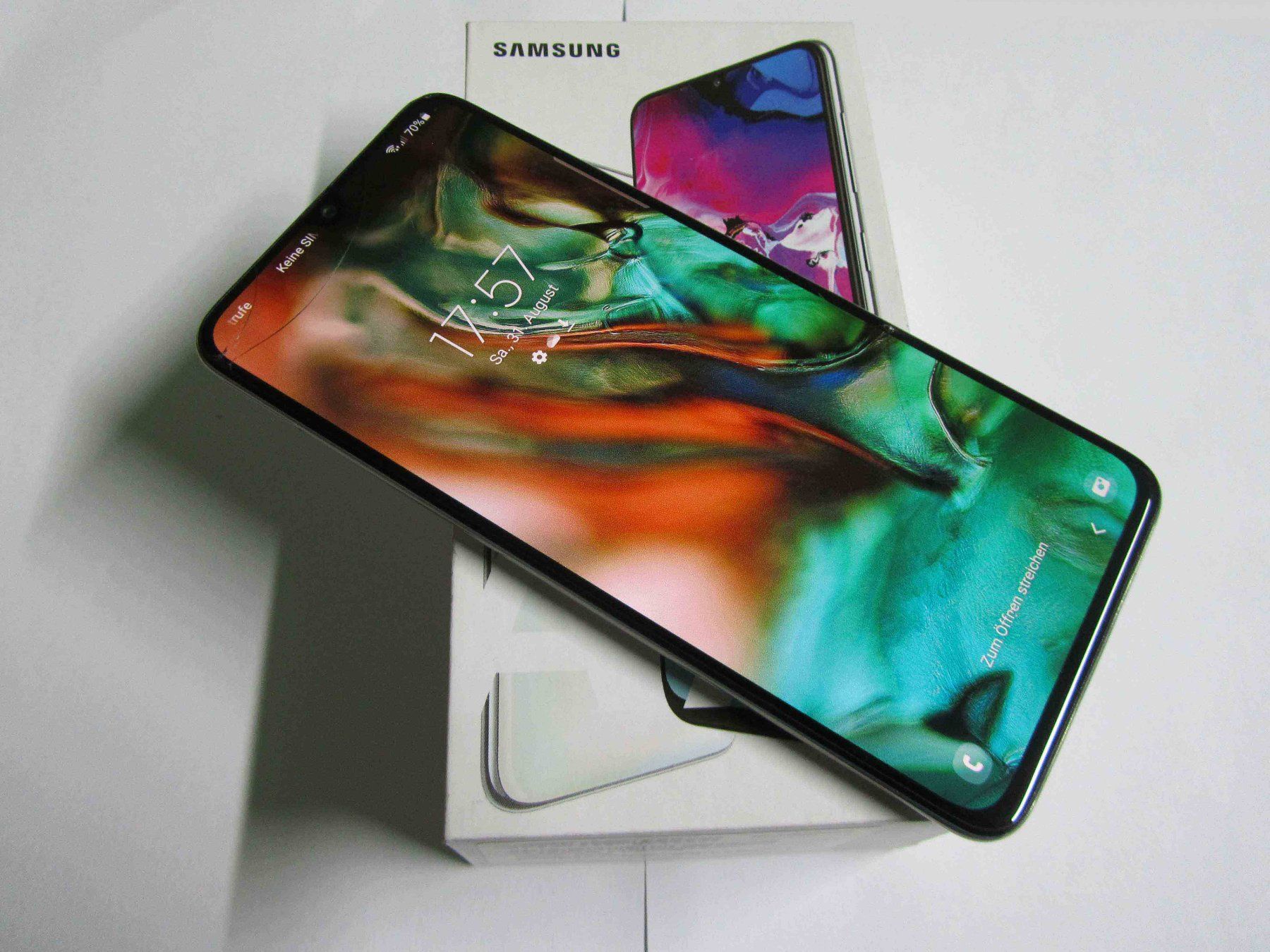 Samsung Handys / Smartphones: Samsung Galaxy A70 128GB – Gebraucht aus moosseedorf von  6