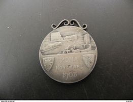 Medaglia Congresso Int. Albergatori Roma 1908 - Silber 11 g