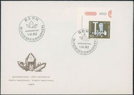 1960 - Pro Patria - Blockausschnitte - Ersttagsbrief FDC ET