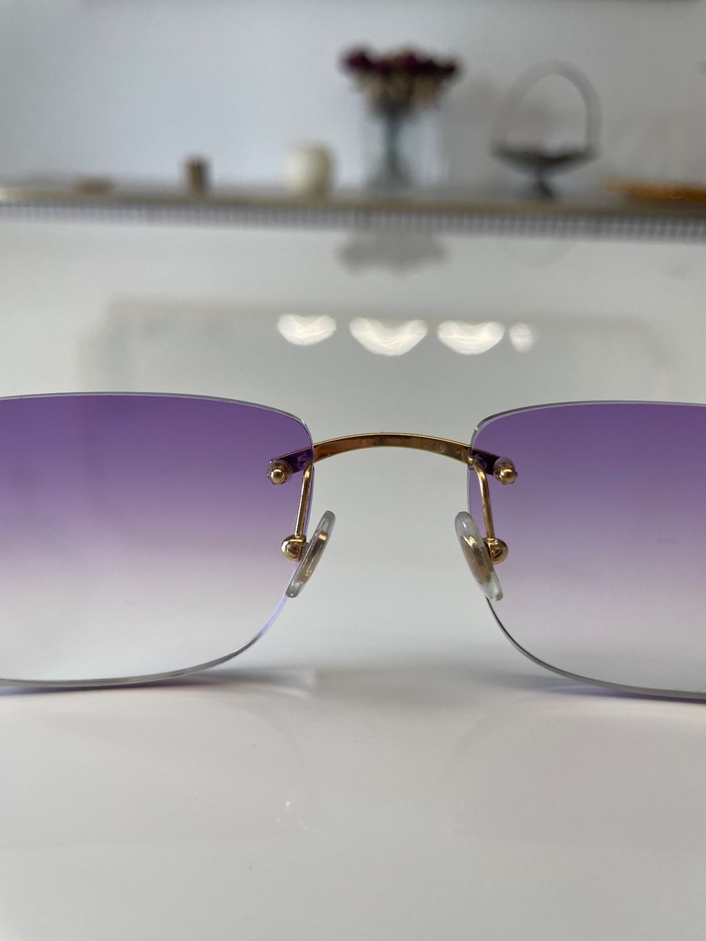 Cartier Brillen & Gläser: Lunettes Cartier Percés Or – Neu (gemäss Beschreibung) aus Bottens von 2Lens 3