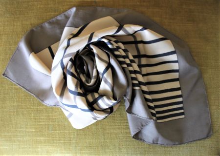 Foulard in braun - beige / Unisex