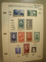 1943/1944 FRANCE, Mi Nr. 596 - 614, POSTFRISCH/falz*