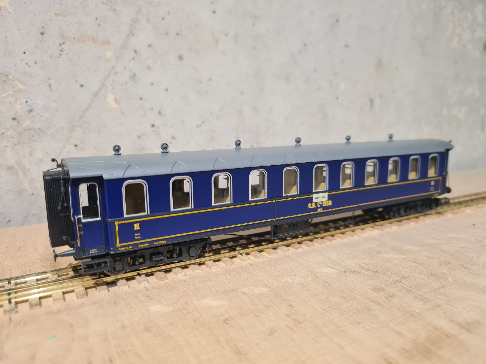 Liliput Modellini di ferrovie: Gotthardbahn C4ü 1258 Liliput L329960 – Nuovo e nell'imballaggio originale da Gachnang venduto da 10811