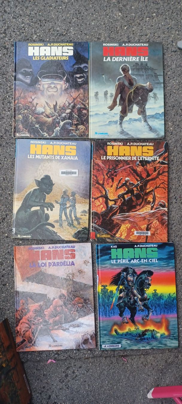 Fumetti: Lot de 11 BD HANS Rosinski/Duchâteau – Usato da Monthey venduto da Thierryca