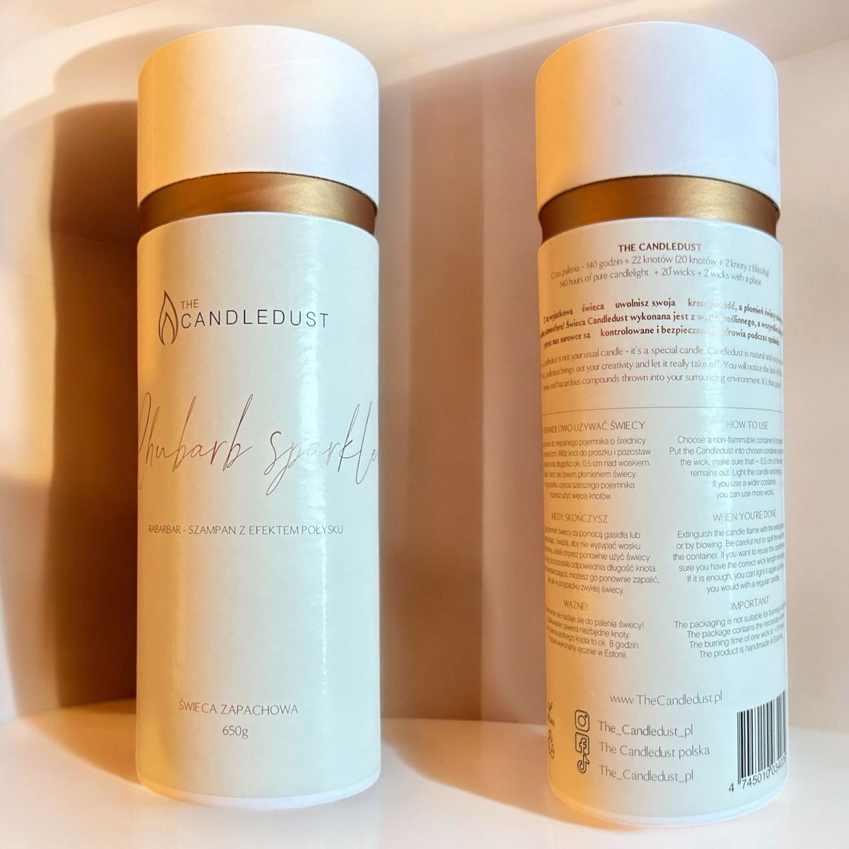 The Candledust Kerzenpulver Rhubarb Sparkle 650g Neu (Neu und originalverpackt) in St. Gallen für CHF 45 – mit Lieferung auf Ricardo kaufen