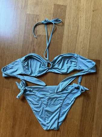 3 pieceSaint Barth bikini, light blue, size M