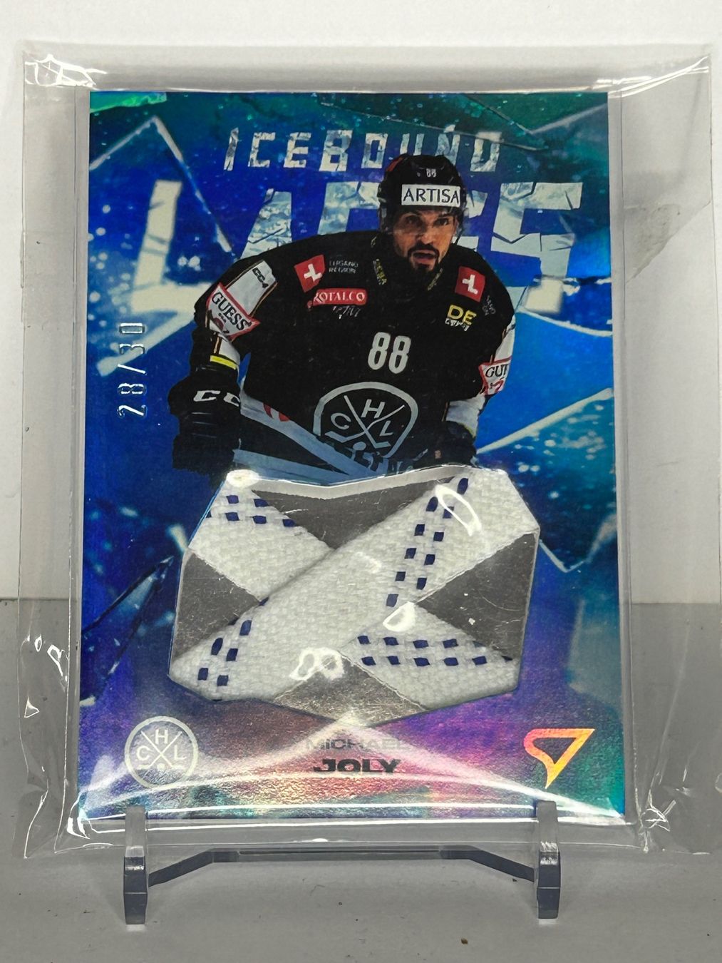 Sportzoo Carte collezionabili: Icebound Laces Michael Joly 28/30 HCL – Nuovo (secondo la descrizione) da Biel/Bienne venduto da JAN-SOLO