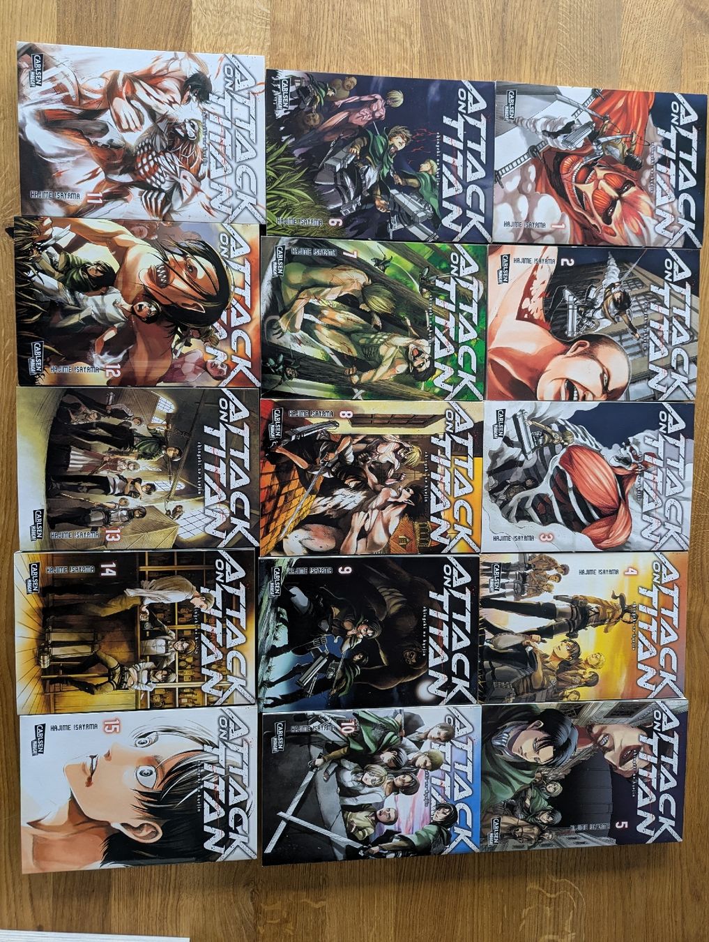 Comics: Attack on Titan 1-34 + Before The Fall 1-9 – Neu (gemäss Beschreibung) aus Wabern von poke-freak 3