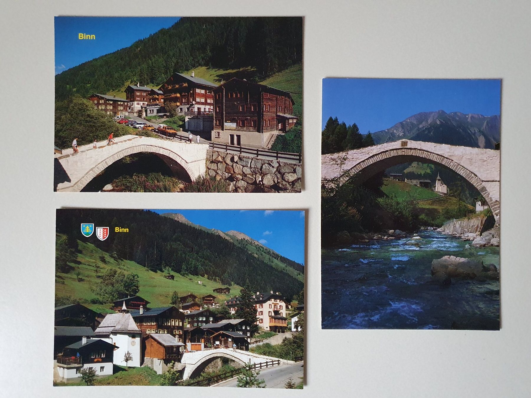 Cartes postales: 3 ältere Postkarten von Binn VS – Neuf (Voir description) à Stilli par Mos1