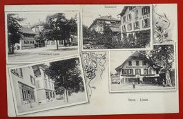 Bern - Linde 1909 - 4 Ansichten