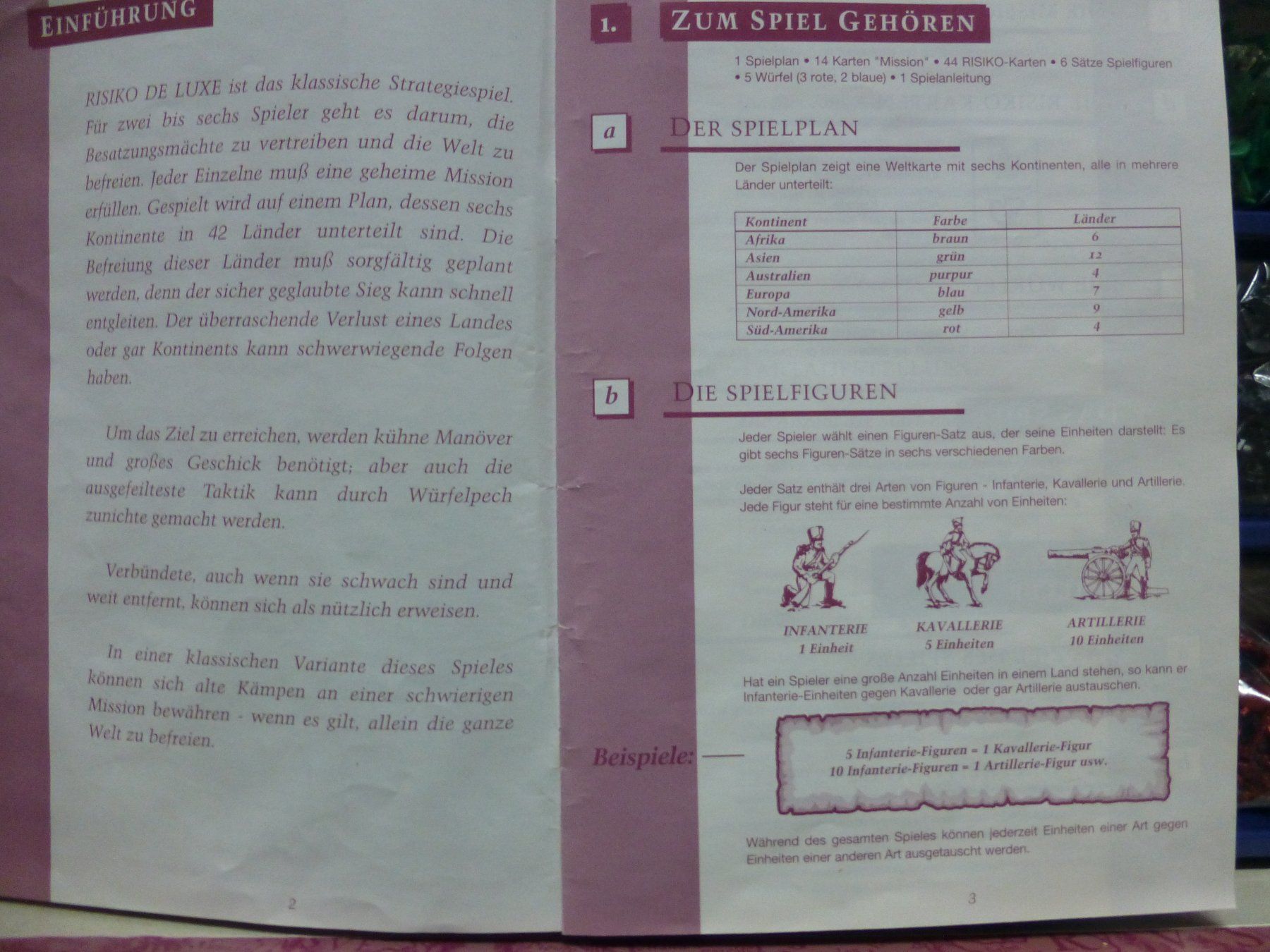 Parker Jeux: Spiel RISIKO De Luxe von Parker 1994 – D'occasion à Gossau SG par tenerife11 5