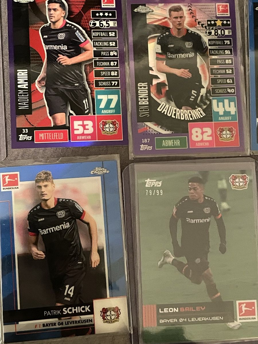 Topps Carte collezionabili: Topps Bayer Leverkusen Lot mit Autogramm – Usato da Nürensdorf venduto da Mulderi9 3