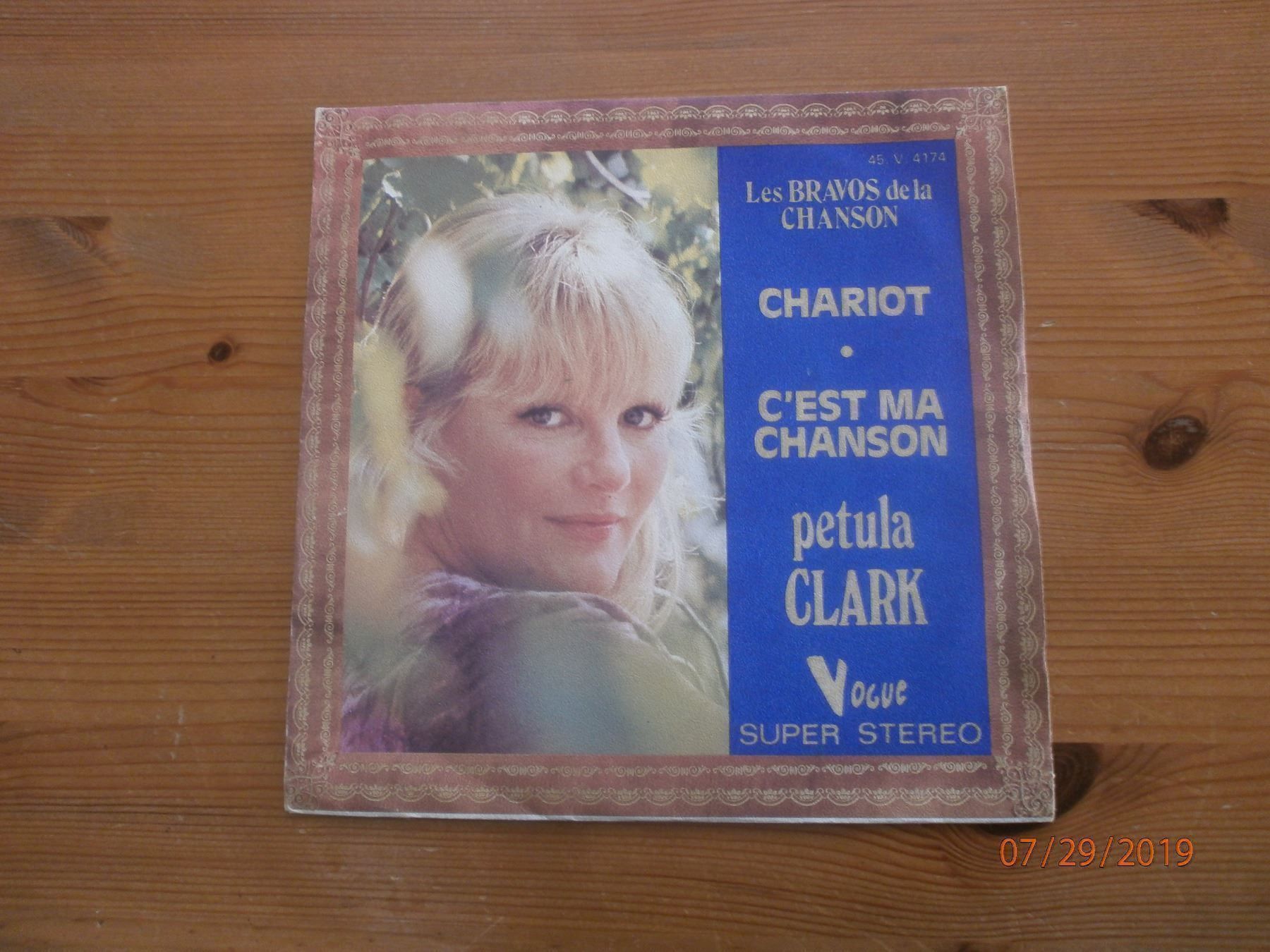 Schallplatten: Petula Clark "Chariot" 1972 – Gebraucht aus Sempach von Allmusic