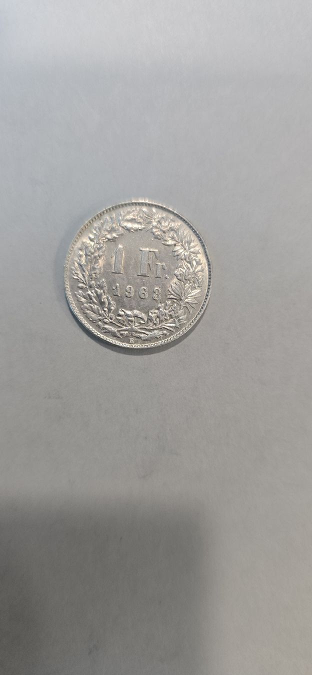 Toutes les monnaies: piece 1CHF 1963 – D'occasion à Fribourg par yan_z5fr