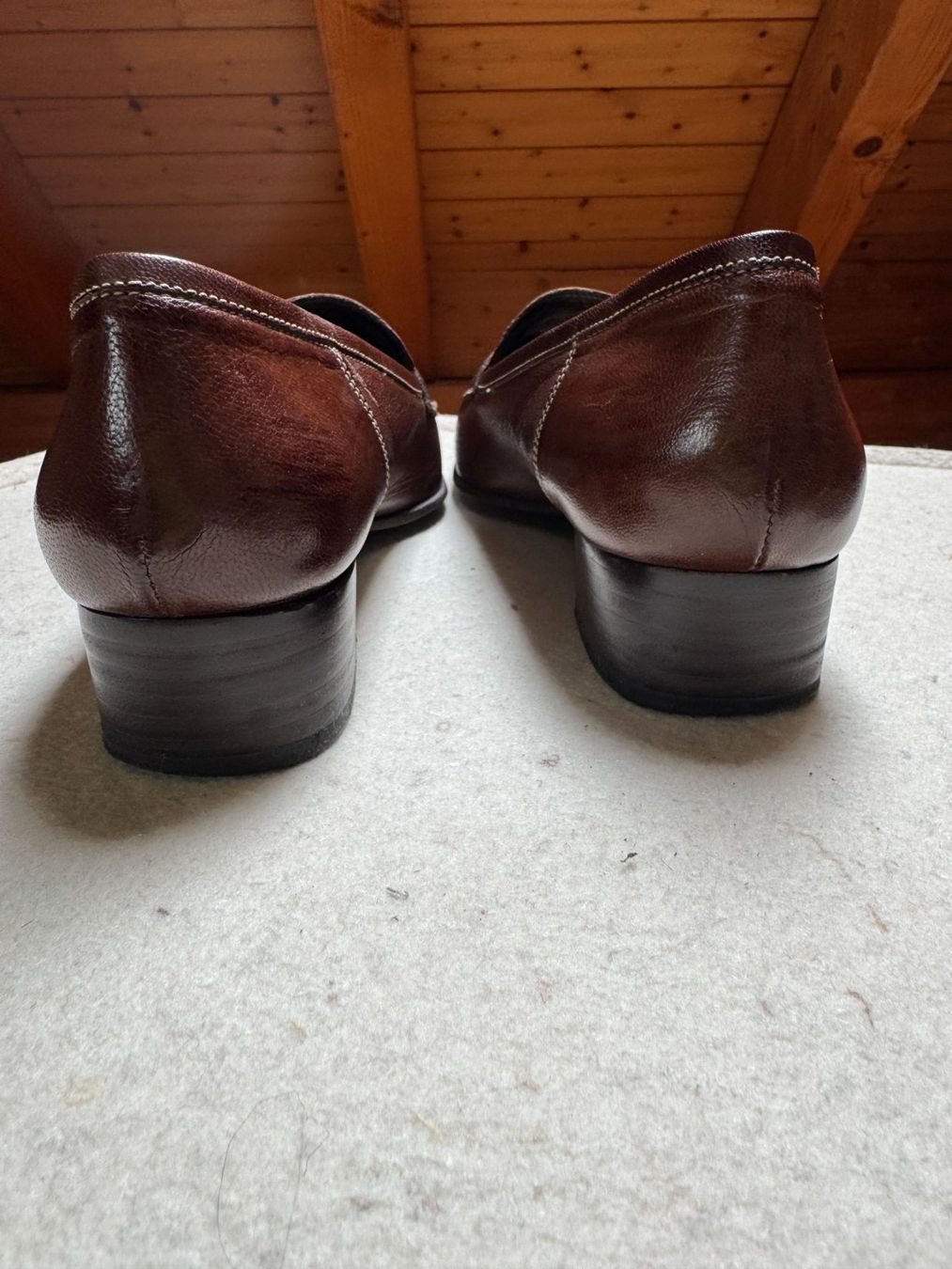 Navyboot Scarpe da donna: Braune Navyboot Lederschuhe – Nuovo (secondo la descrizione) da Stäfa venduto da Mofi8712 5