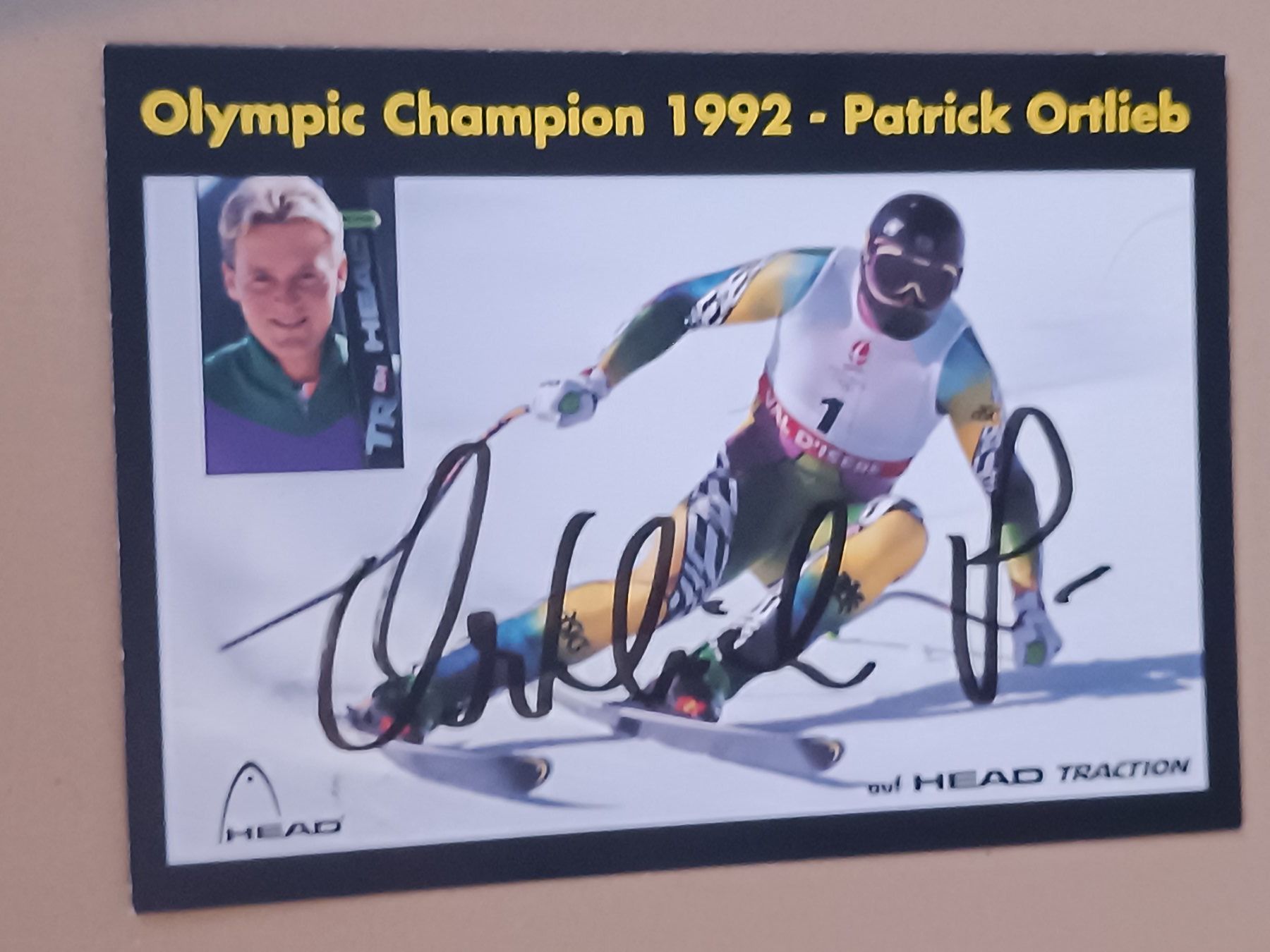 Autogramme: Patrick Ortlieb - handsigniert – Gebraucht aus Menziken von Autogramme
