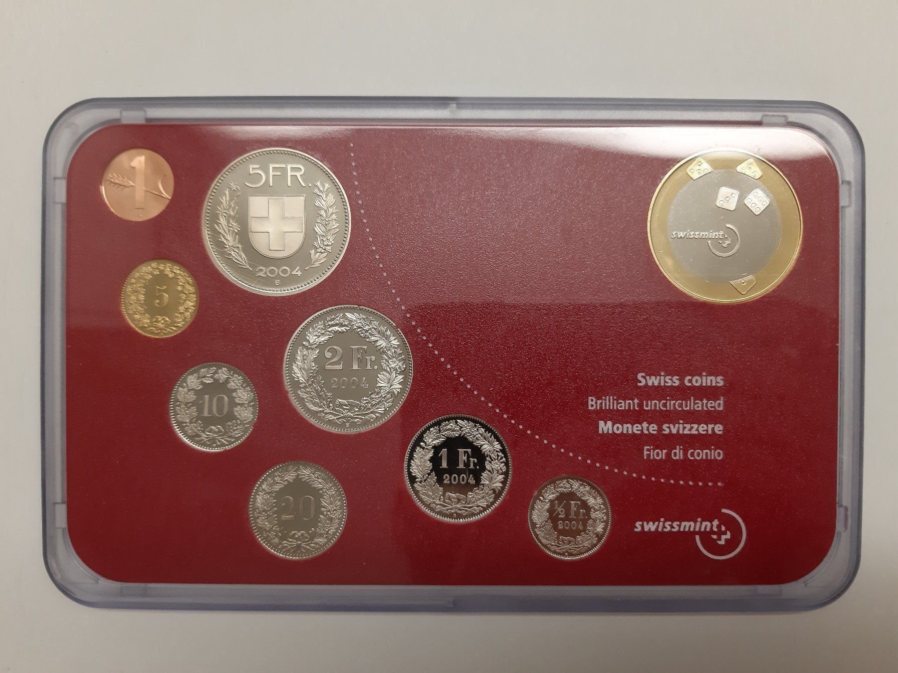 Tutti le monete: Baby Münzsatz 2004 NEU! – Nuovo e nell'imballaggio originale da Pfäffikon ZH venduto da Schweizer_Muenzen 3
