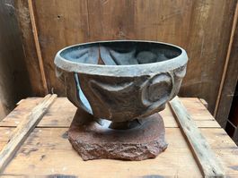 Blumenschale Bronze 60-70er Jahre
