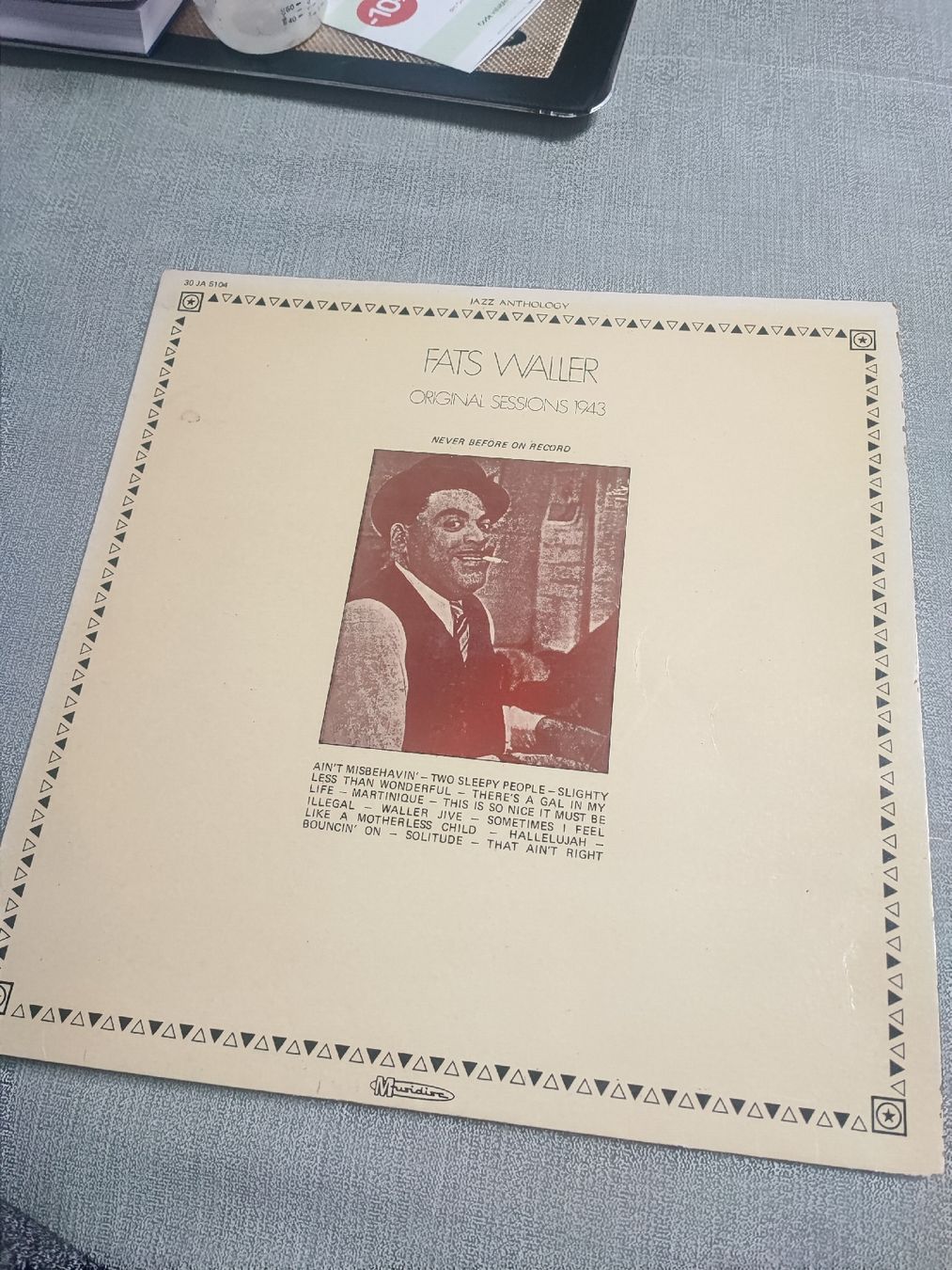 Schallplatten: Fats Waller original sessions 1943 – Gebraucht aus Vullierens von Saway