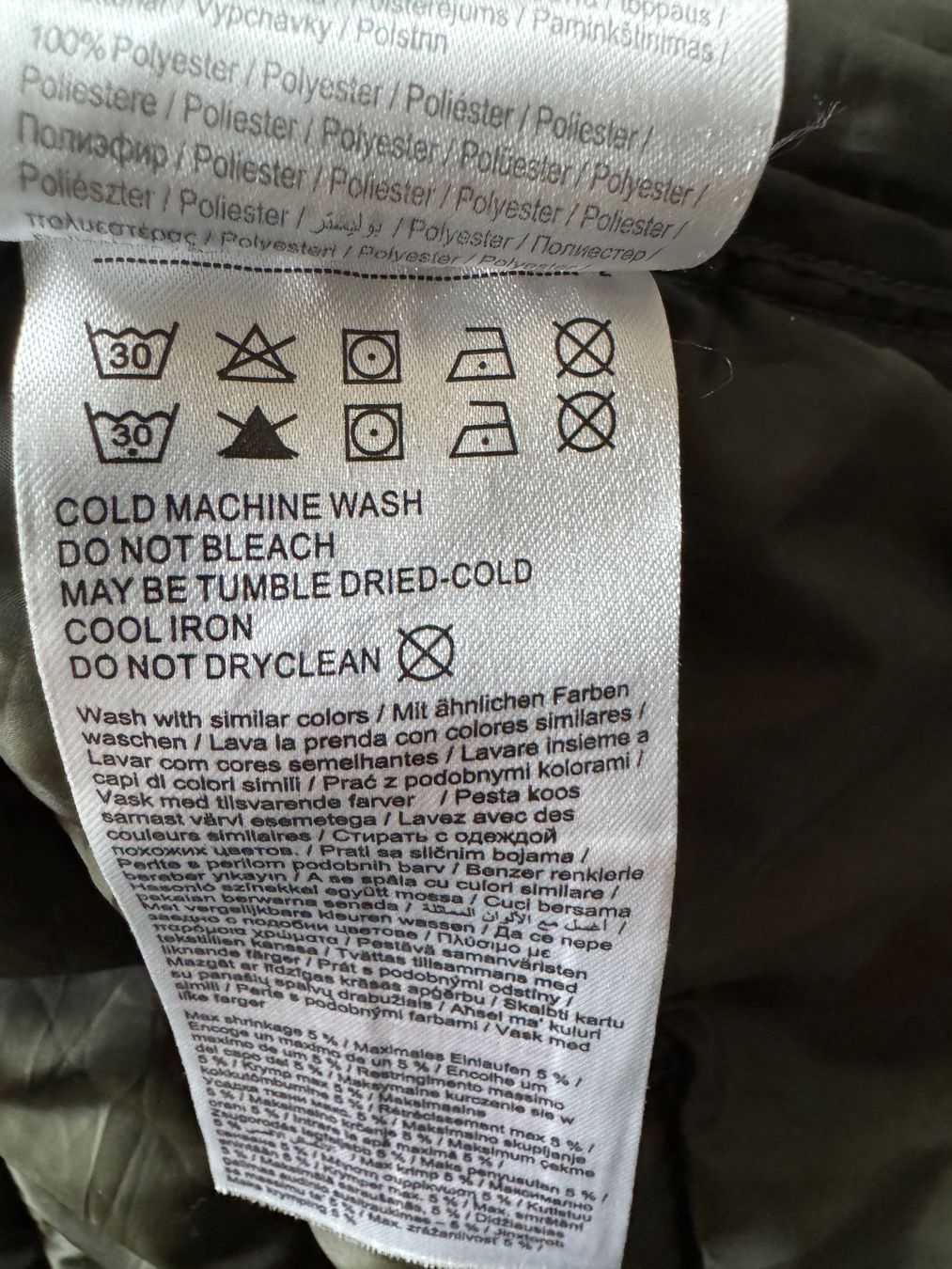Only Giacche: leichte gefütterte Übergangsjacke – Usato da Frauenfeld venduto da gabri001 4