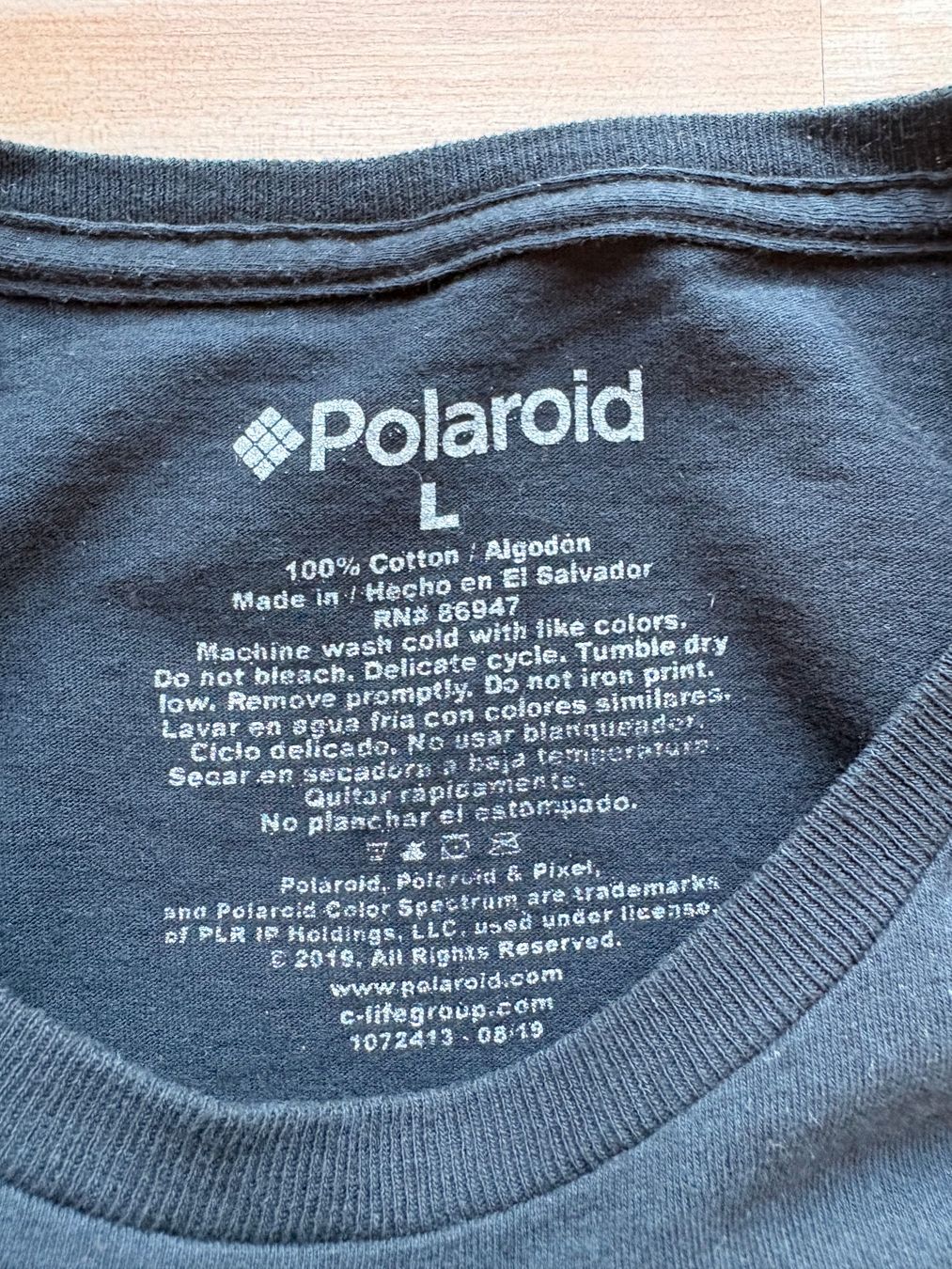 T-shirt: Polaroid T-Shirt – Usato da Wigoltingen venduto da _vntg_ 2