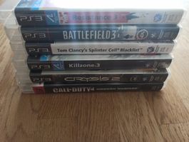 Action & Shooter Sammlung Spiele-Paket 6er Set TOP PS3 Games