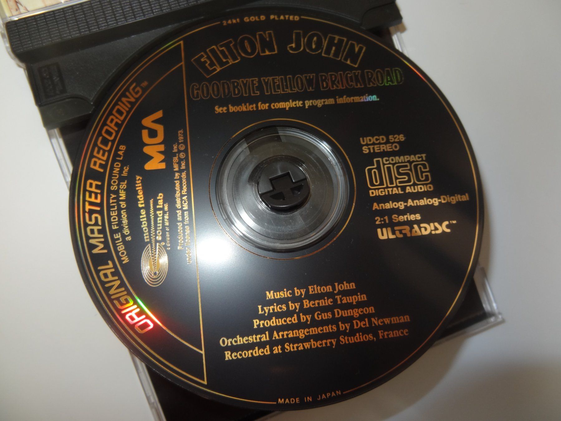 CD: Elton John - Goodbye Yellow Brick Road CD UDCD 526 mfsl – Usato da luzern venduto da musicandart 2