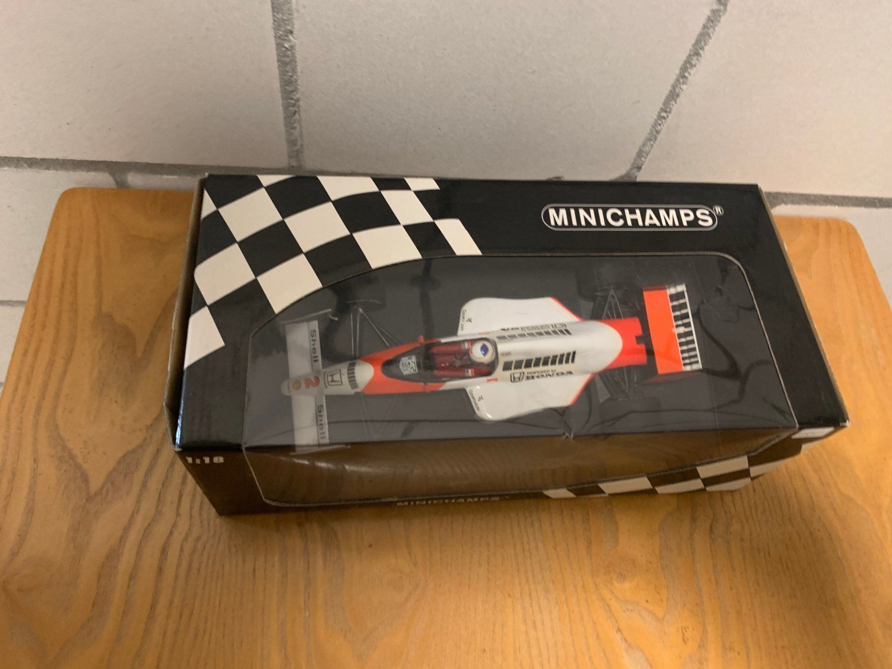 Modellini d'auto: Minichamps 1:18 Prost/Honda – Nuovo e nell'imballaggio originale da Arch venduto da Karibu19 1