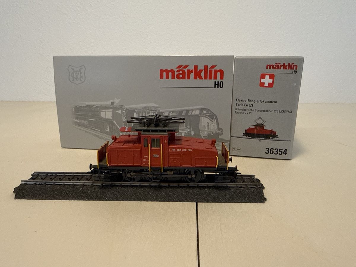 Märklin Modelleisenbahnen: Marklin 36354 Ee 3/3 CFF/SBB Manoeuvre – Neu (gemäss Beschreibung) aus Martigny-Croix von gen_5mpj