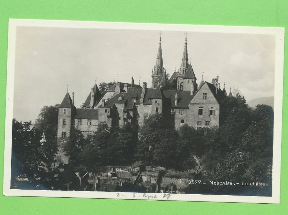 Cartoline postali: Neuchâtel, Le Château – Nuovo (secondo la descrizione) da Zürich venduto da t24_de