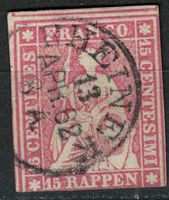 Strubel 24 gestempelt