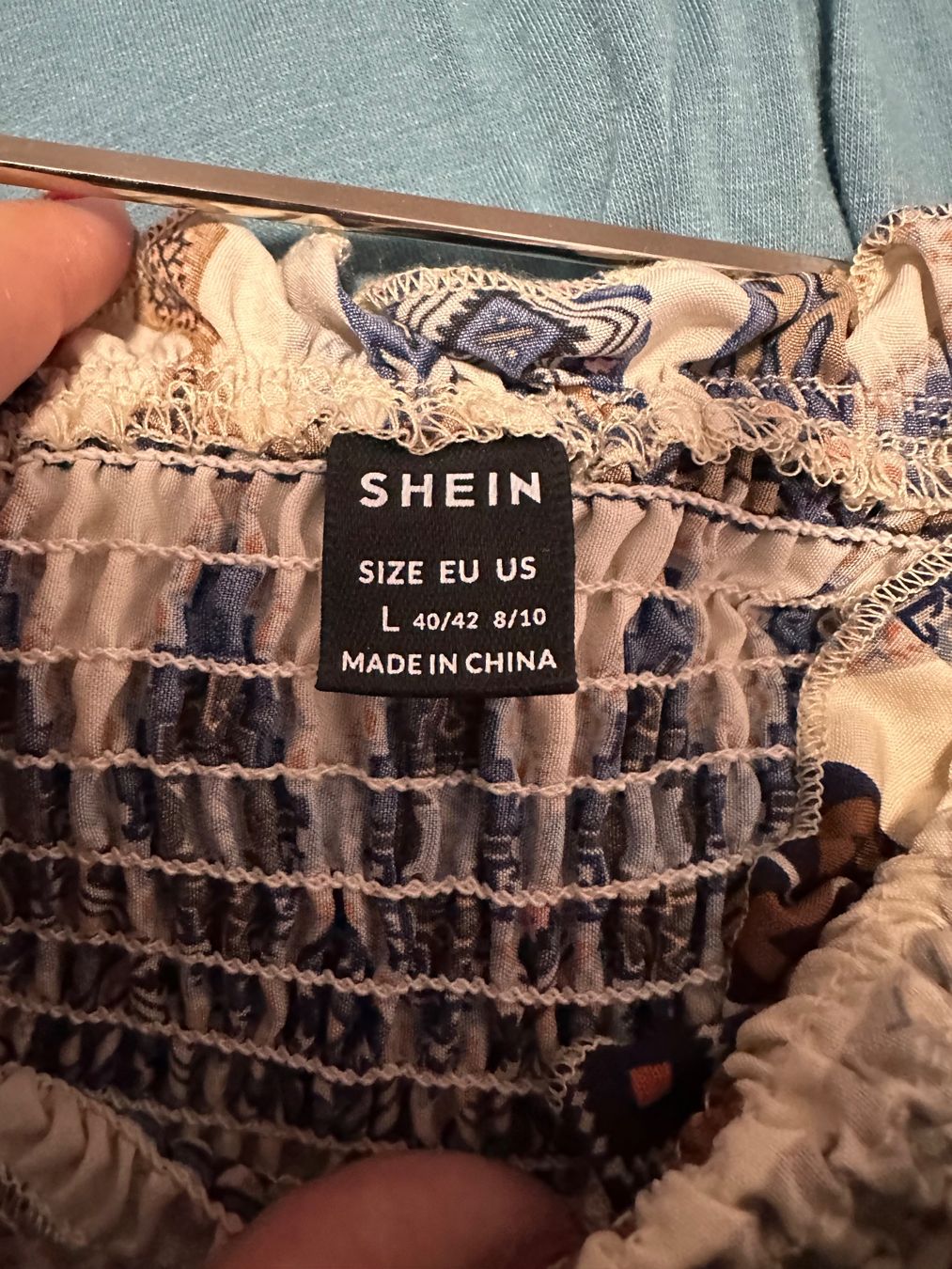 Shein Top: Bandeau Top SHEIN Grösse L – Usato da Schaan venduto da Hermine2018 1