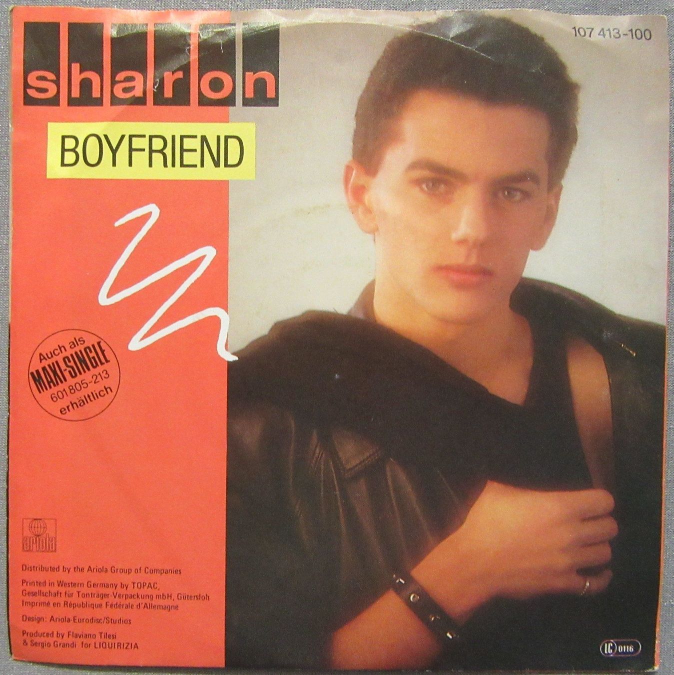 Dischi in vinile: Sharon - Boyfriend - Single 1985 – Usato da Auenstein venduto da Padabimbim 1