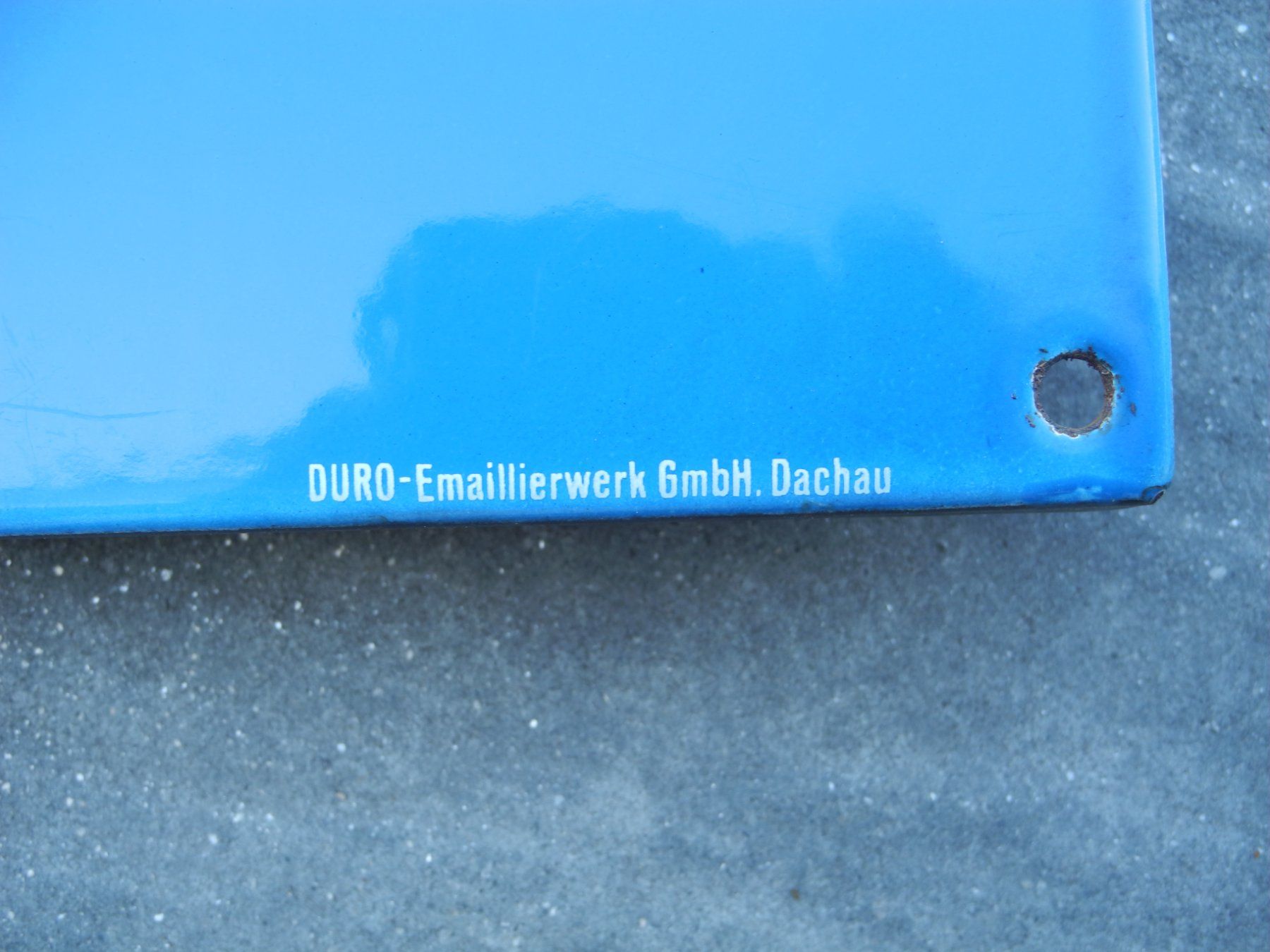 Insegne: EMAILLESCHILD UNFALLMELDESTELLE – Usato da Reinach AG venduto da Huckleberrysix 2