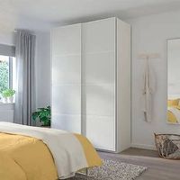 Ikea Pax Schiebetüren Tjörhom 200 cm x 236 cm Weiss