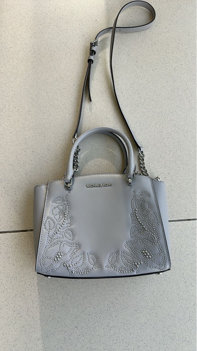 Michael Kors Borse da donna: Elegante Michael Kors Tasche, hellgrau! – Usato da Oftringen venduto da Geier1969