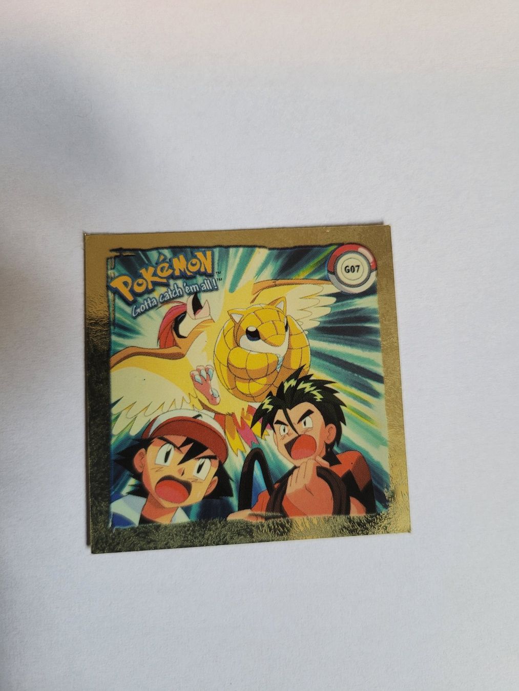 Pokémon Carte collezionabili: Pokemon Golden Frame Sticker G07 Artbox – Usato da Seuzach venduto da Larssson