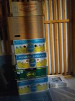Bananen Schachteln und Transportkisten