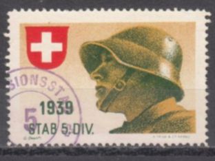 Tutti i francobolli: Kommandostäbe Wi 50 gestempelt – Usato da Bürglen TG venduto da StampGraf