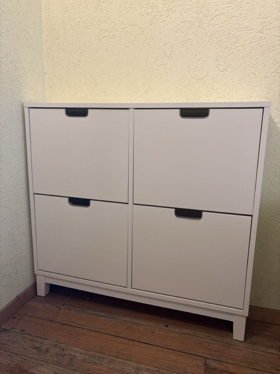 Ikea Garderobe: Schuhschrank weiss – Gebraucht aus Zürich von tvtbrv
