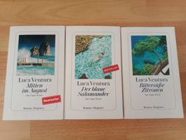 Luca Ventura blauer Salamander August Capri Krimi Italien