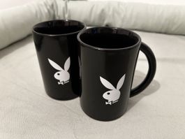Playboy Tassen Set, 2 St., Schwarz, Kultig
