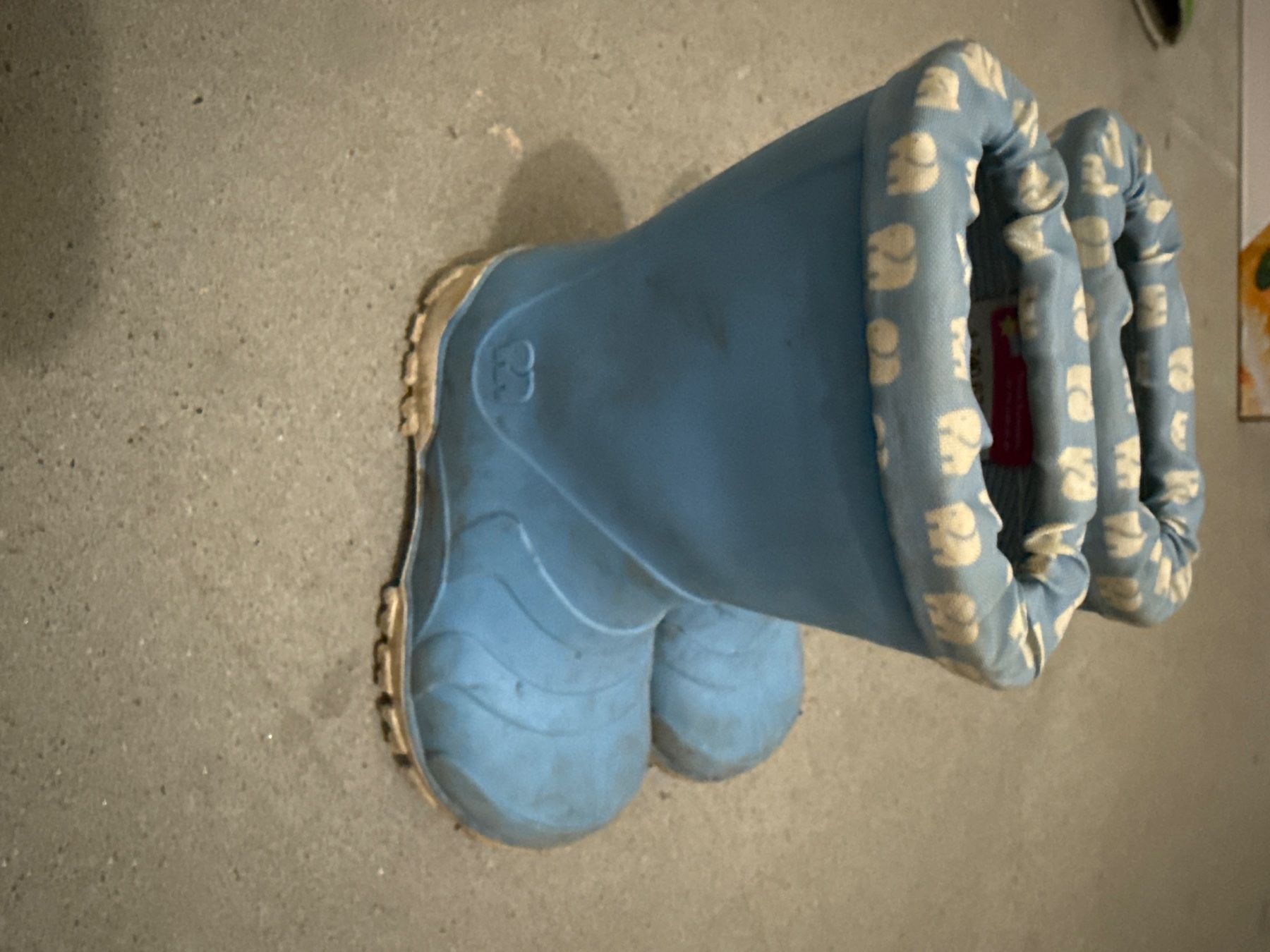 Elefanten Scarpe per ragazzi: Elefanten Kinder-Regenstiefel, hellblau, Größe 23 – Usato da Horw venduto da Edith1981 1