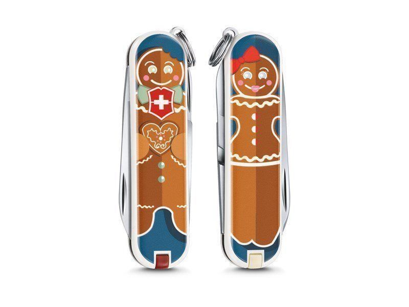 Victorinox Coltelli tascabile: Victorinox "Gingerbread Love" Knife 2019 – Nuovo e nell'imballaggio originale da Rotkreuz venduto da CLASAX