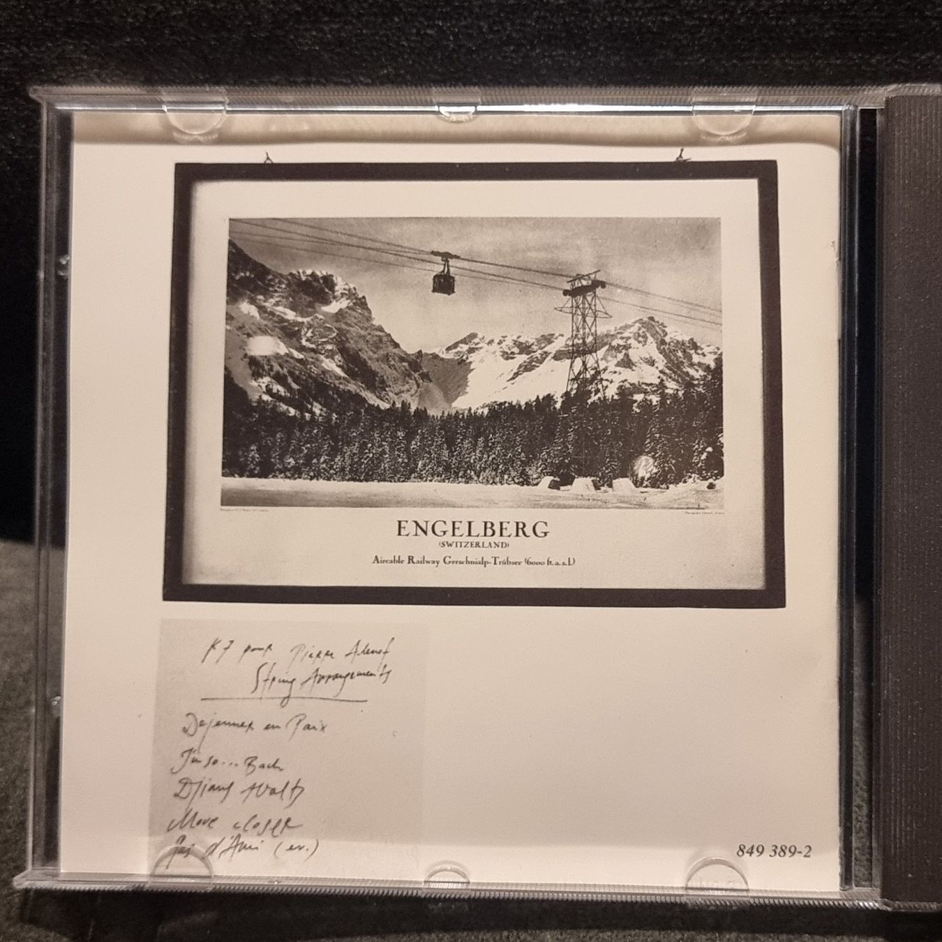 CD: Stephan Eicher : Engelberg CD, 1991 mit Hit "Hemmige" – Usato da Villigen venduto da Tschachtlan 3