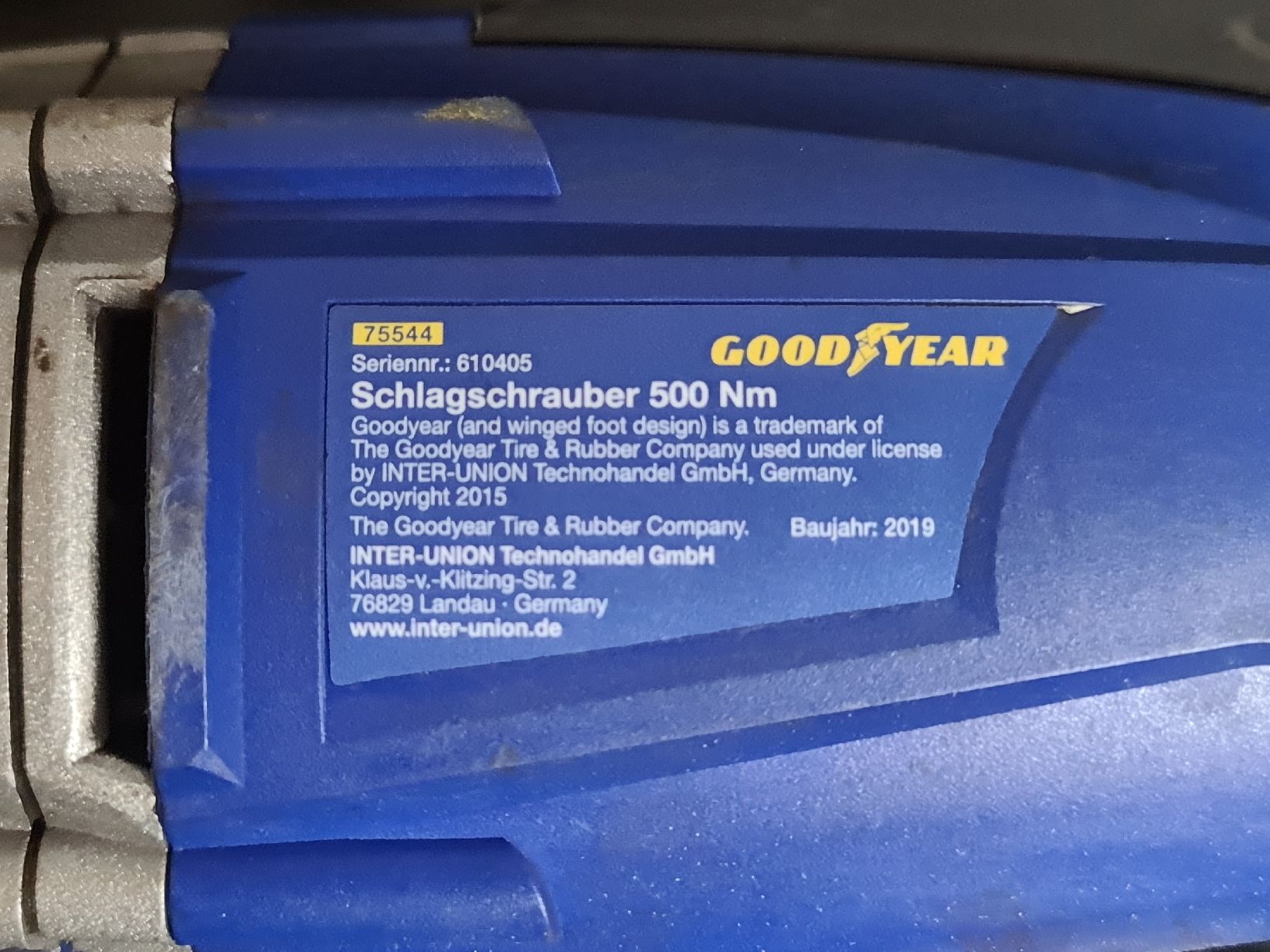 Goodyear Tutti gli attrezzi: Elektro-Schlagschrauber – Usato da Hedingen venduto da yuki8908 1