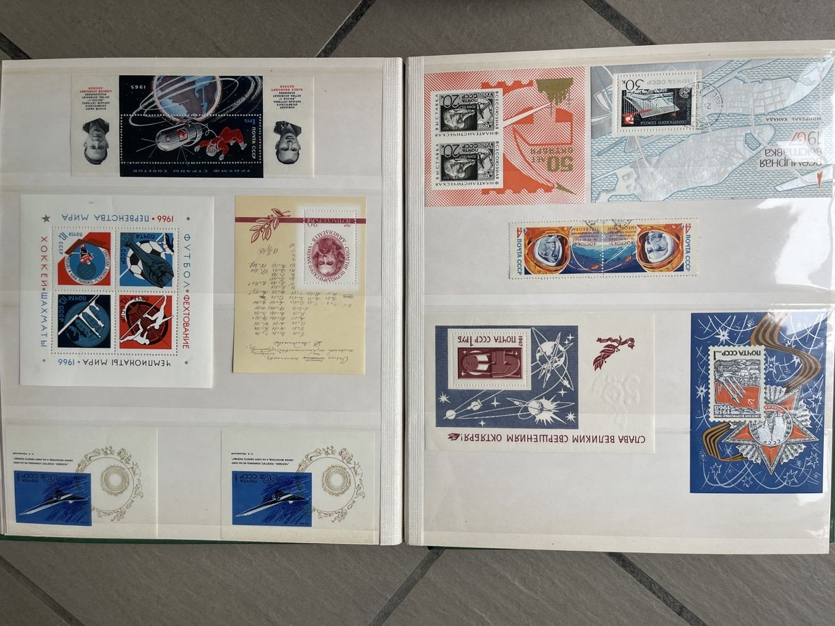 Album: Russische Briefmarken Album – Nuovo (secondo la descrizione) da Arlesheim venduto da ren_5d2b 4